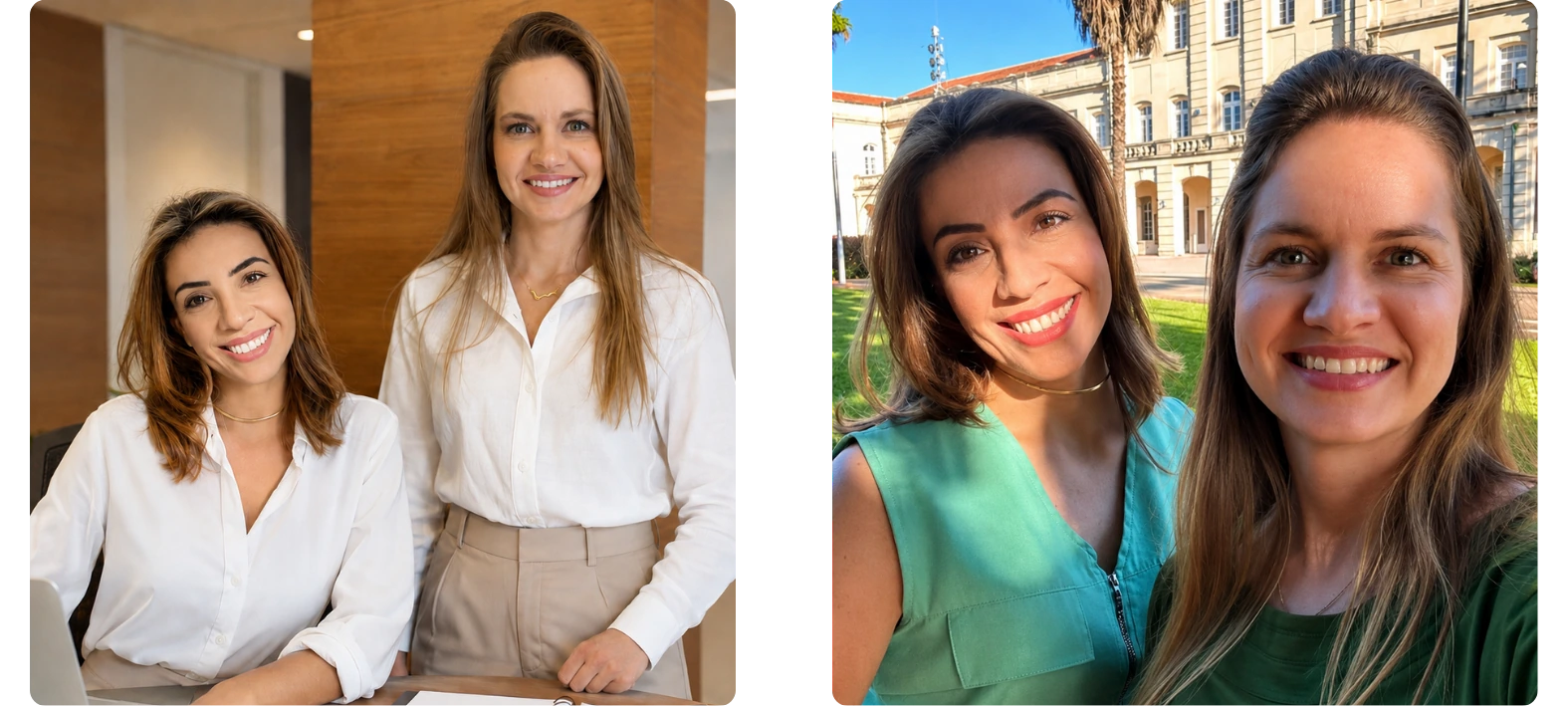 Pamella e Fernanda, fundadoras da Conecta Sem Glúten